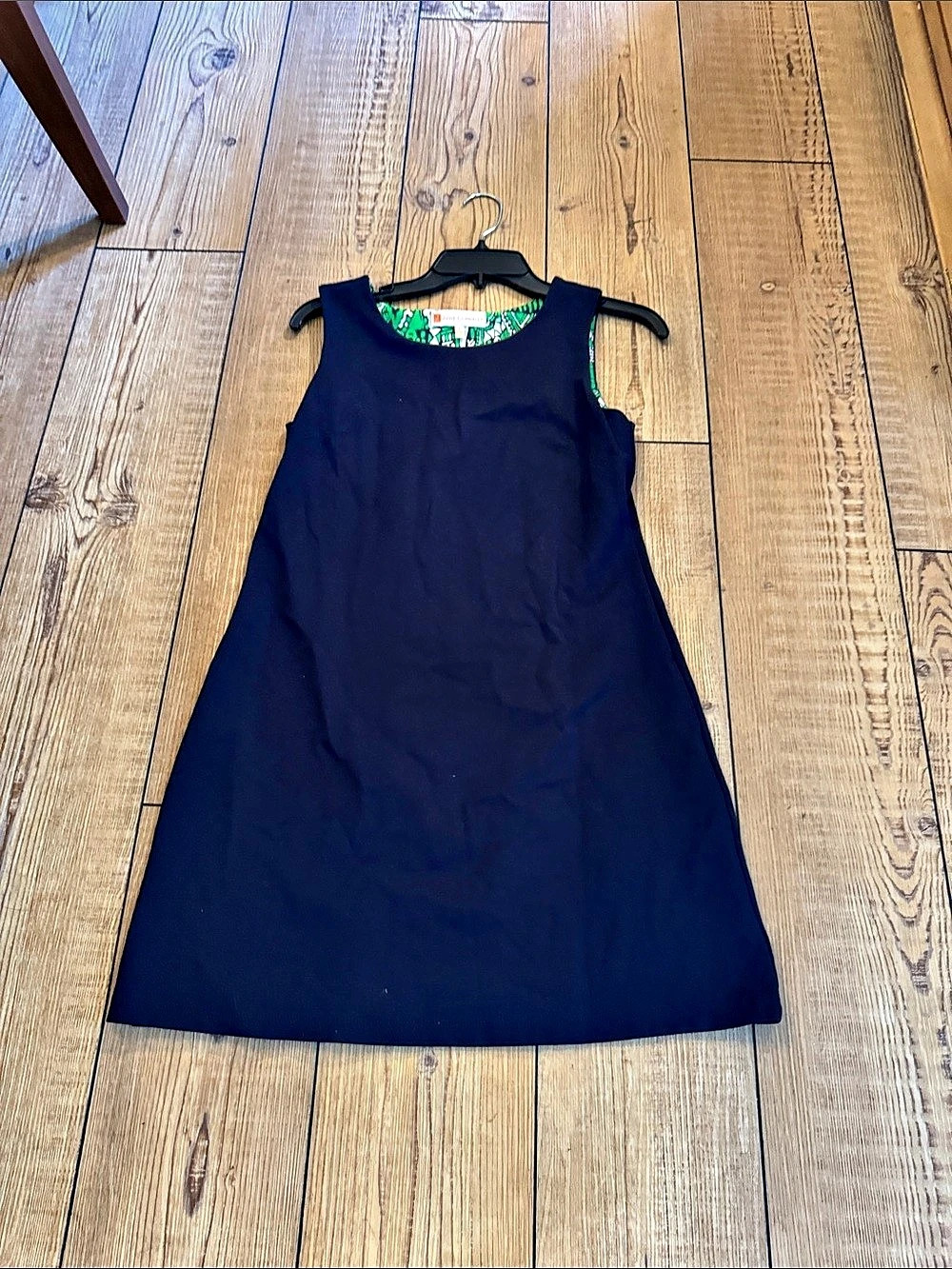 Jude Connally Beth Shift Dress navy Small